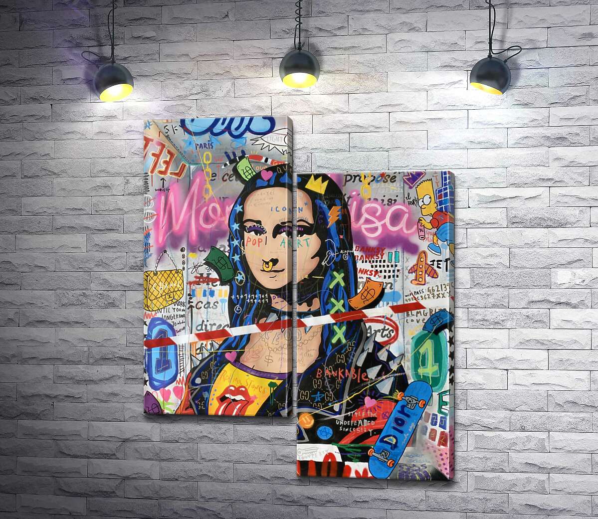 

Модульная картина ArtPoster Комната Моны (Mona's room) - Джисбар 50x64 см Модуль №5