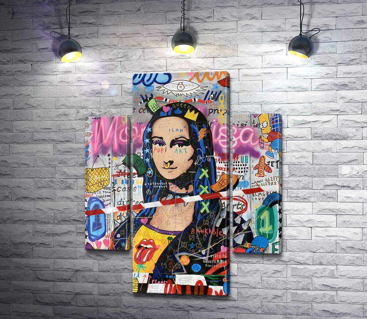 

Модульная картина ArtPoster Комната Моны (Mona's room) - Джисбар 131x165 см Модуль №7