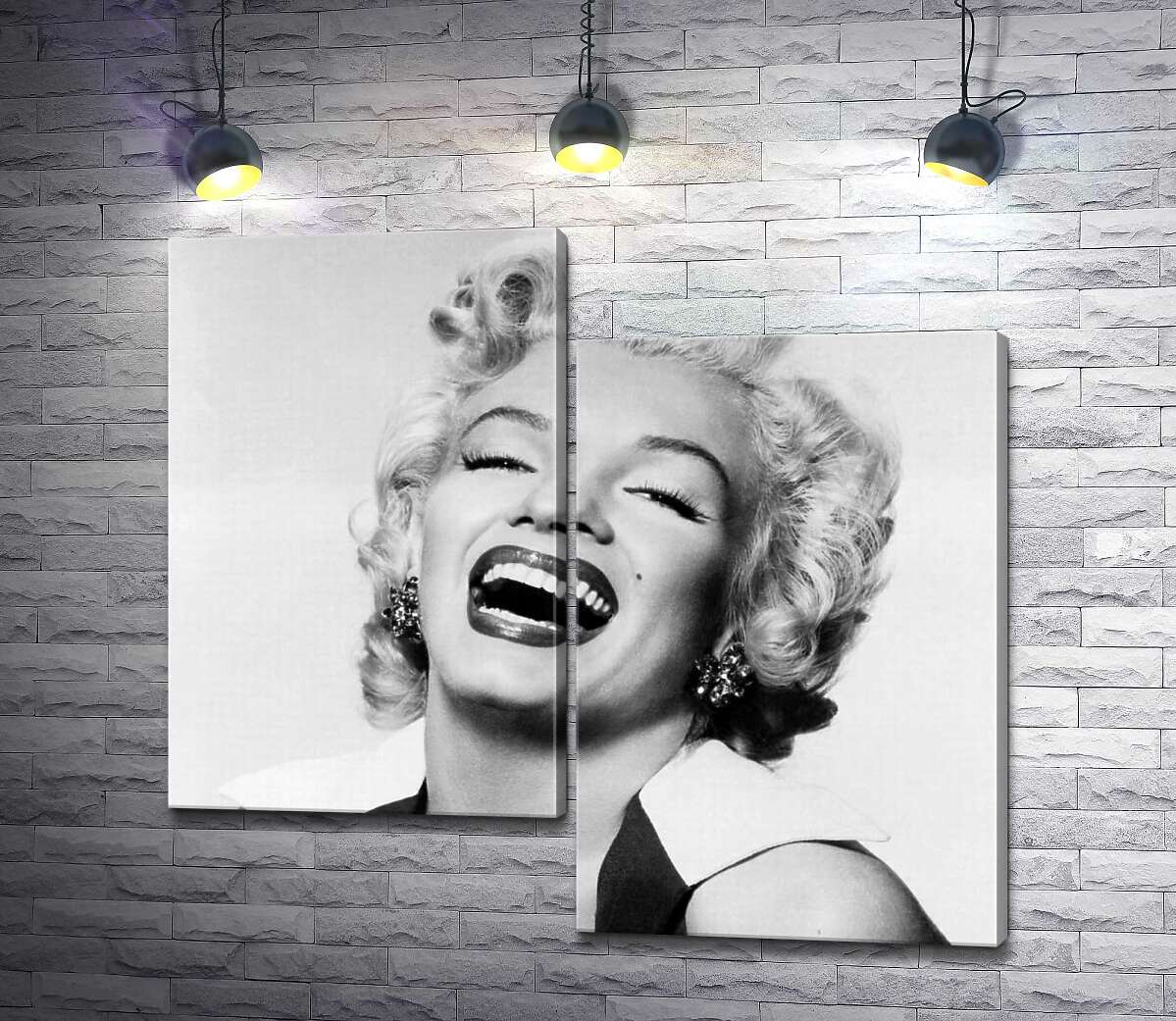 

Модульная картина ArtPoster Легендарная улыбка Мэрилин Монро (Marilyn Monroe) 100x93 см Модуль №5