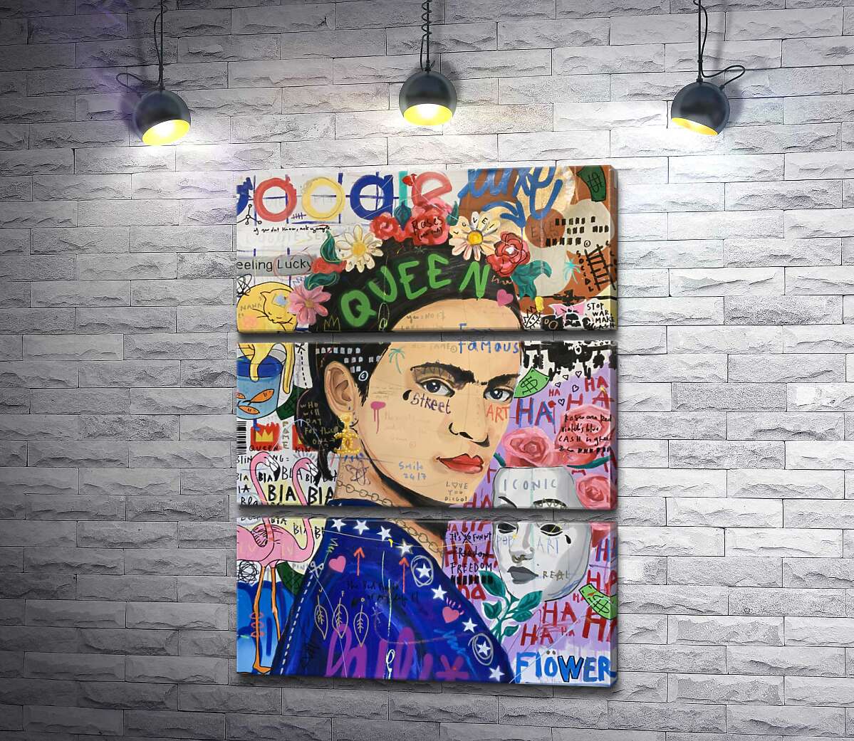 

Модульная картина ArtPoster Маска Фриды (Frida Mask) – Джисбар 50x69 см Модуль №13