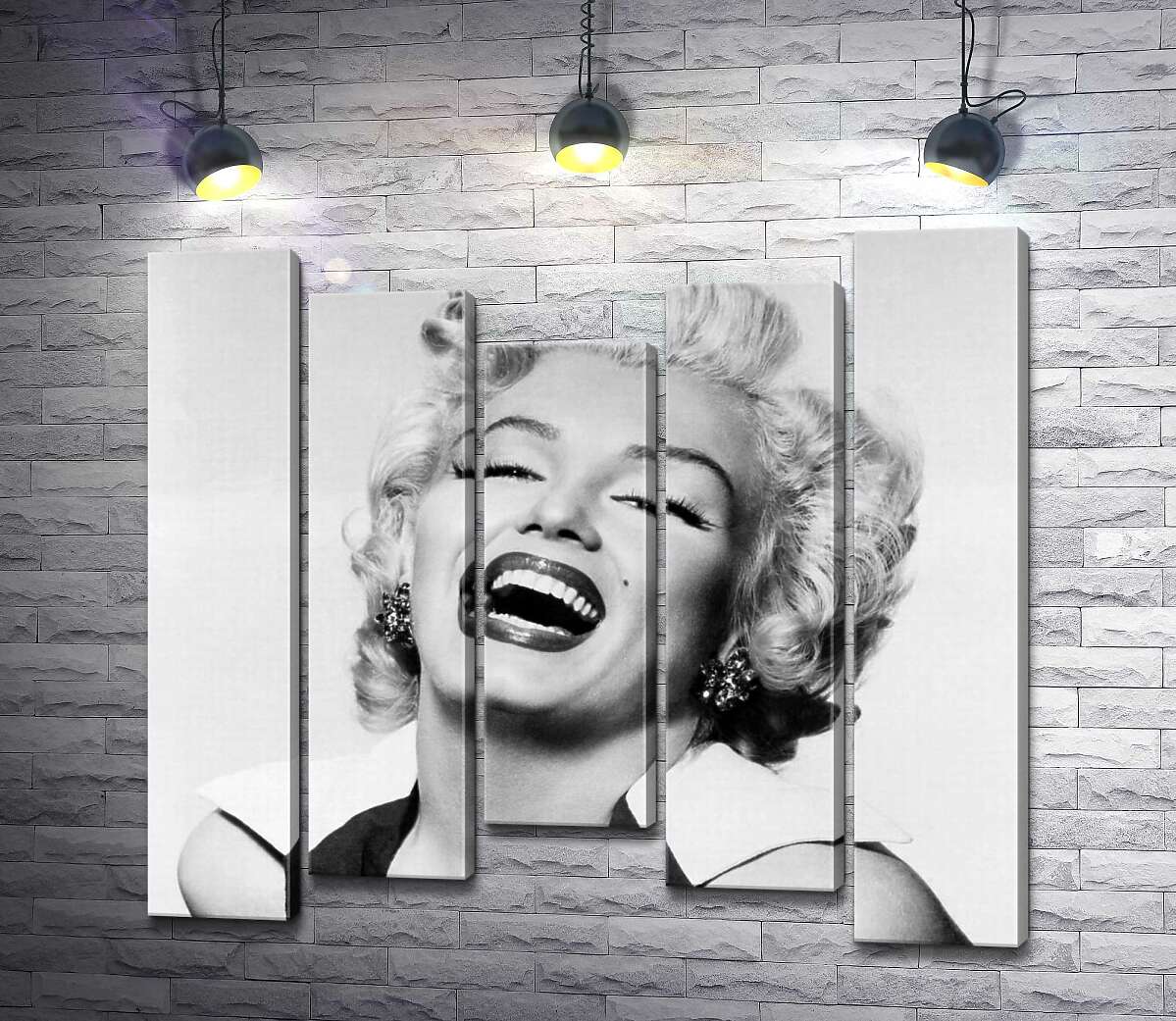 

Модульная картина ArtPoster Легендарная улыбка Мэрилин Монро (Marilyn Monroe) 100x94 см Модуль №28