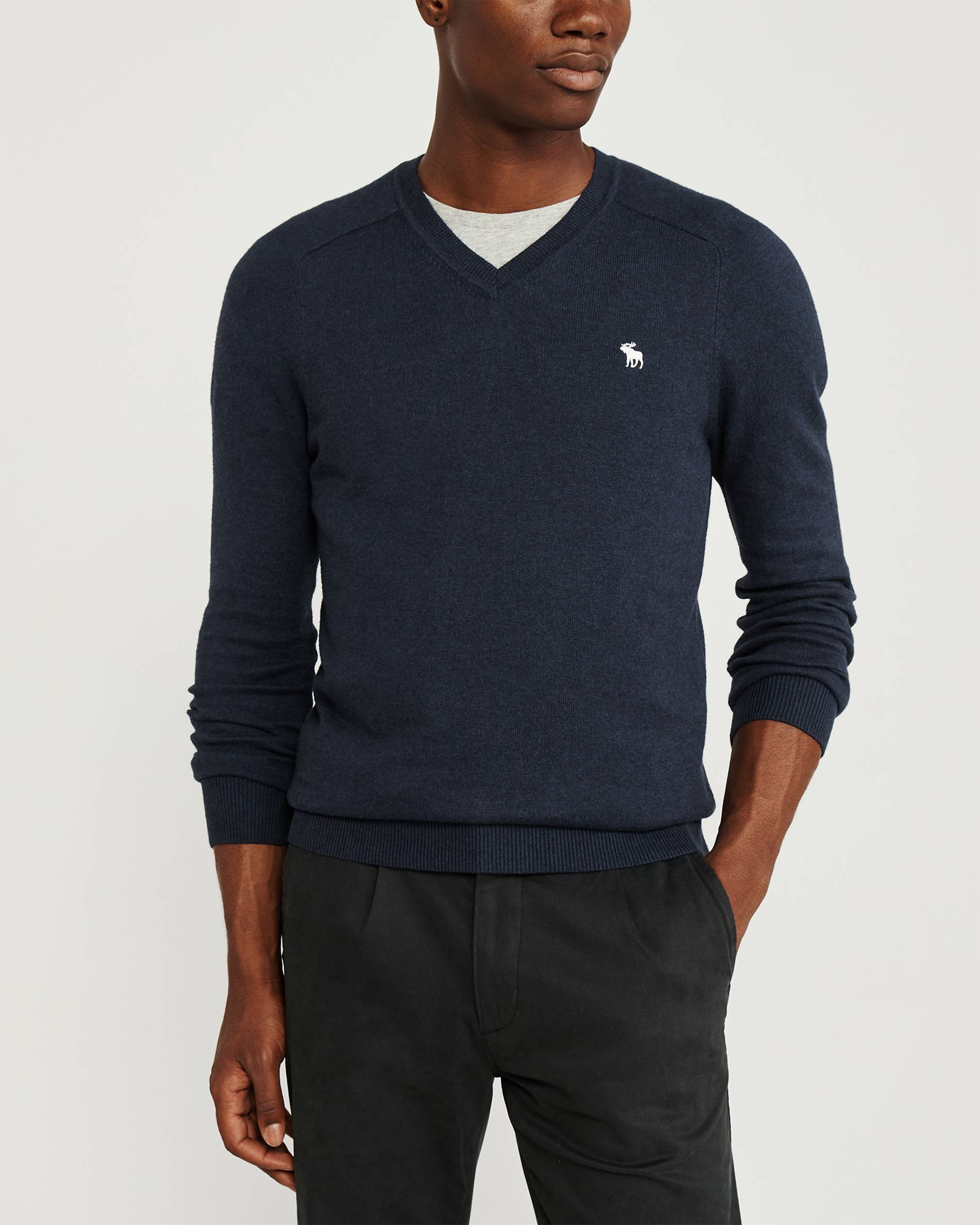 

Свитер Abercrombie & Fitch AF7111M M Темно-синий