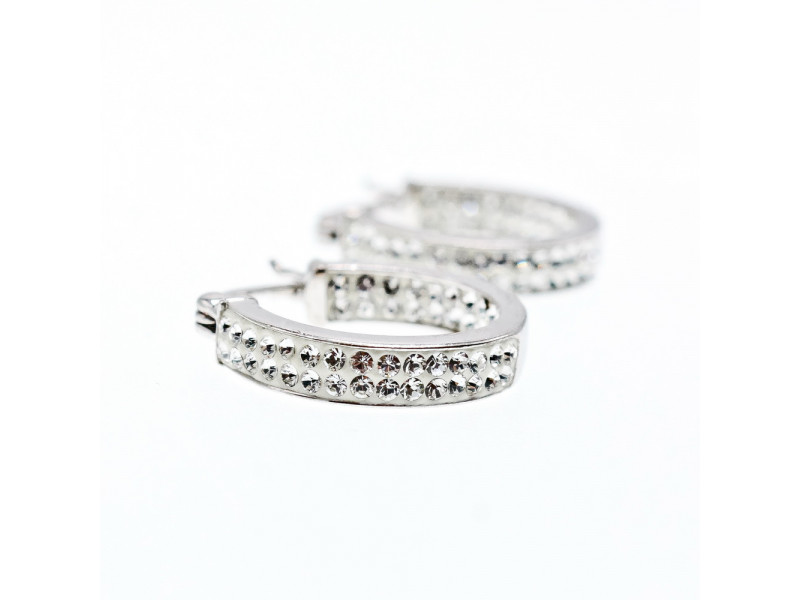 

Серебряные серьги с фианитами Блеск Sky Jewelry 003664
