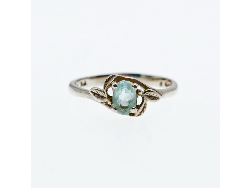 

Серебряное кольцо с небесным топазом Натуральный Sky Jewelry 003680