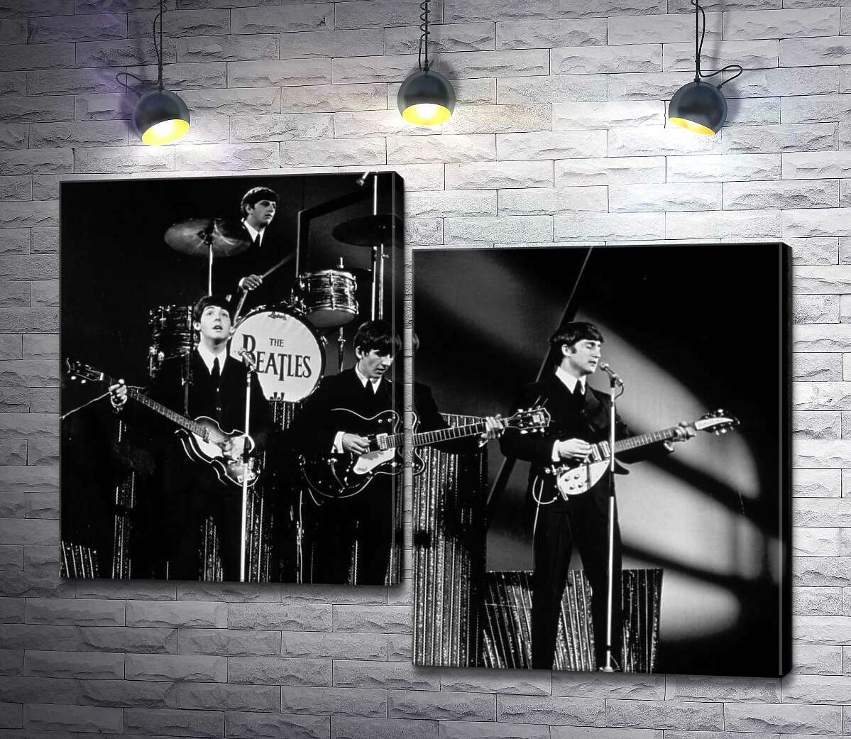 

Модульная картина ArtPoster Молодая группа The Beatles на своем концерте 100x75 см Модуль №5