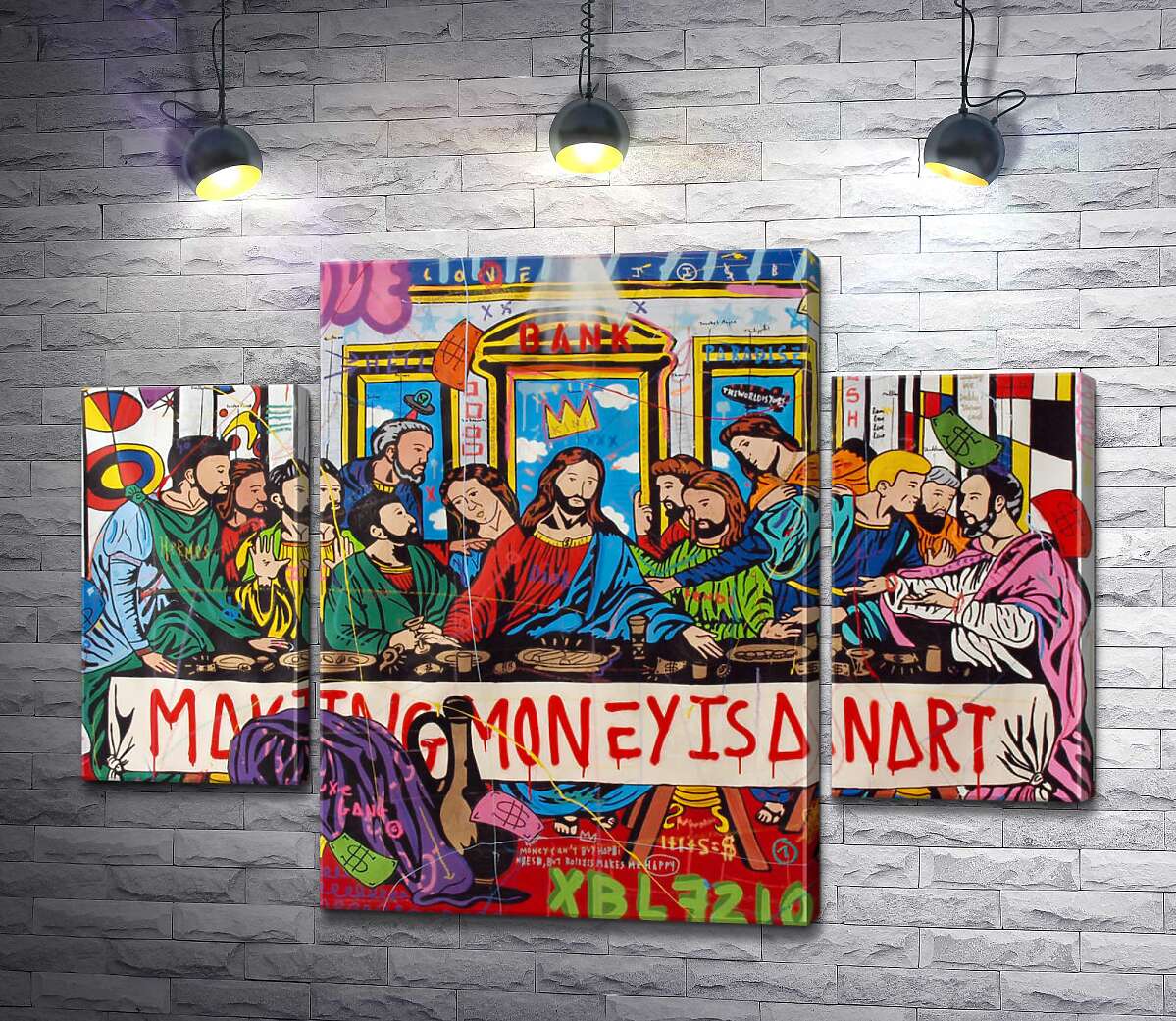 

Модульная картина ArtPoster Подойди к моему столу (Come to my table) – Джисбар 131x98 см Модуль №7
