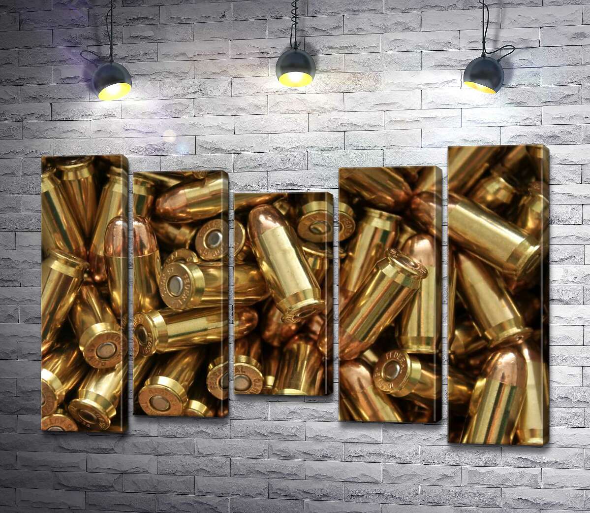 

Модульная картина ArtPoster Патроны для оружия 130x88 см Модуль №28