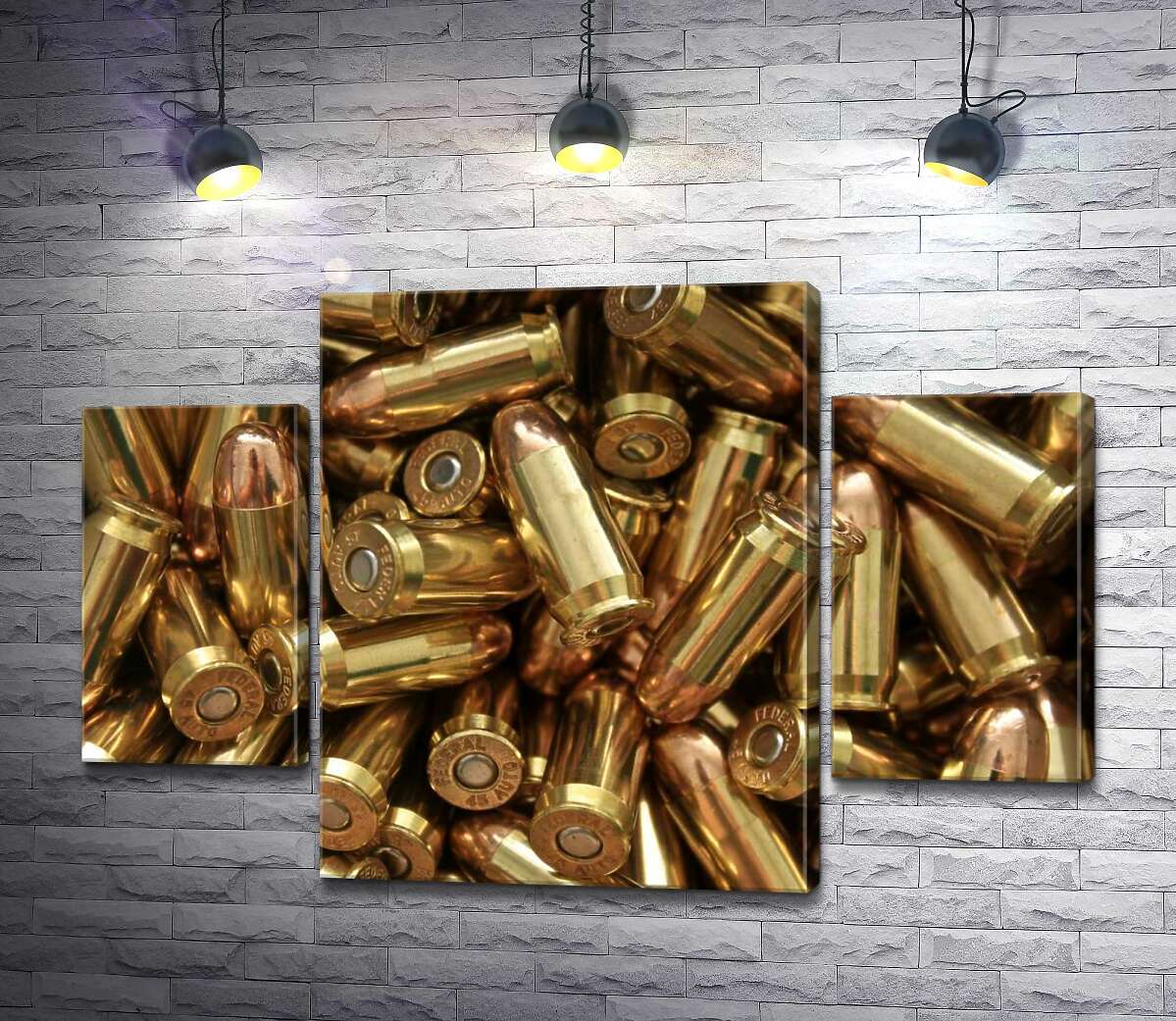 

Модульная картина ArtPoster Патроны для оружия 131x89 см Модуль №7