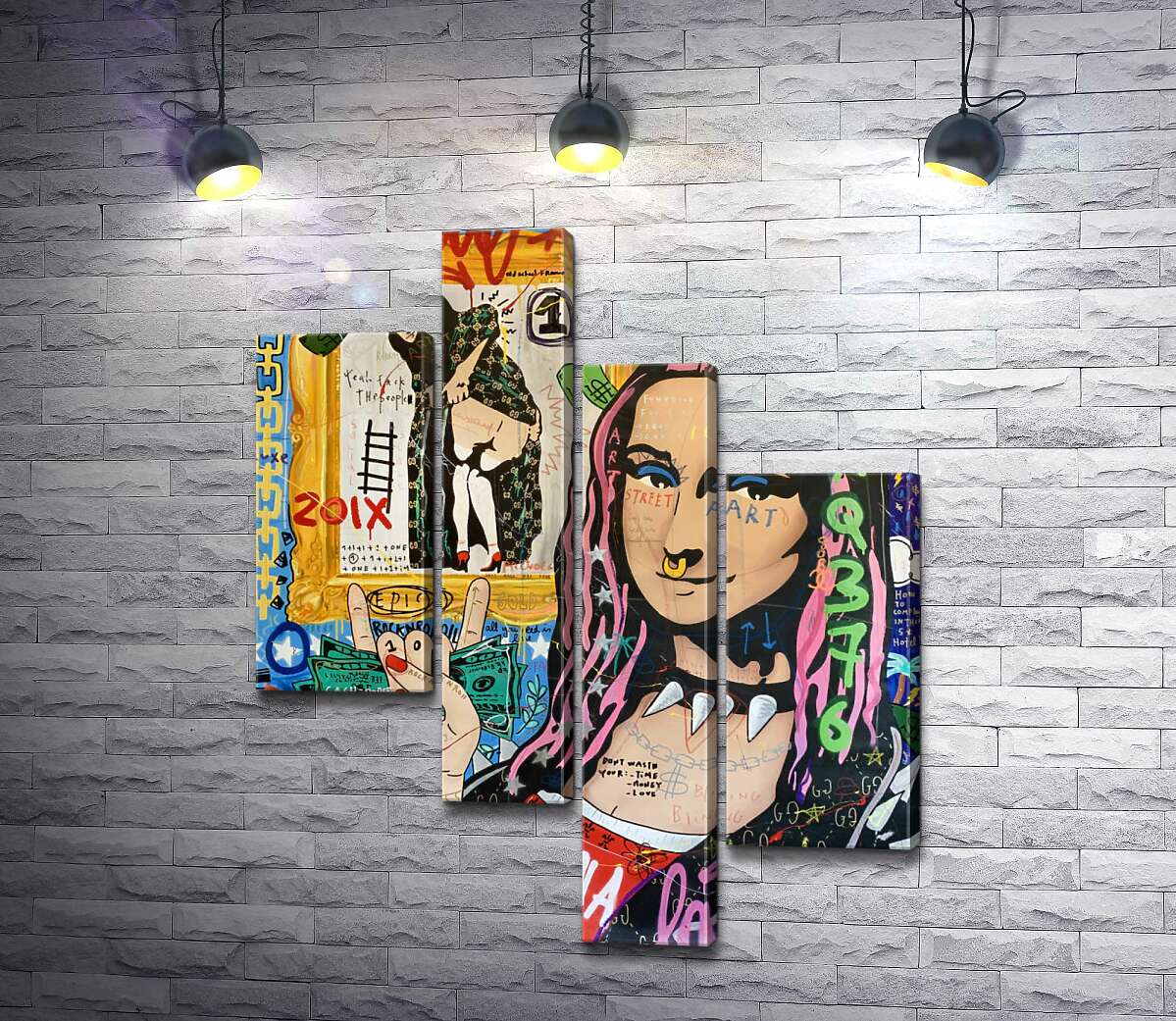 

Модульная картина ArtPoster Панк-музей Мона (Mona Punk Museum) – Джисбар 130x163 см Модуль №20