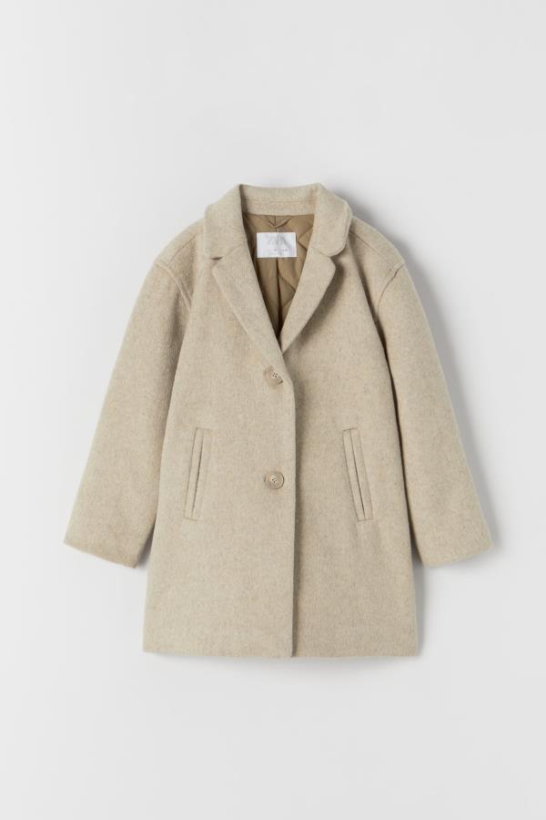 

Пальто Zara пд6575 бежеве 152