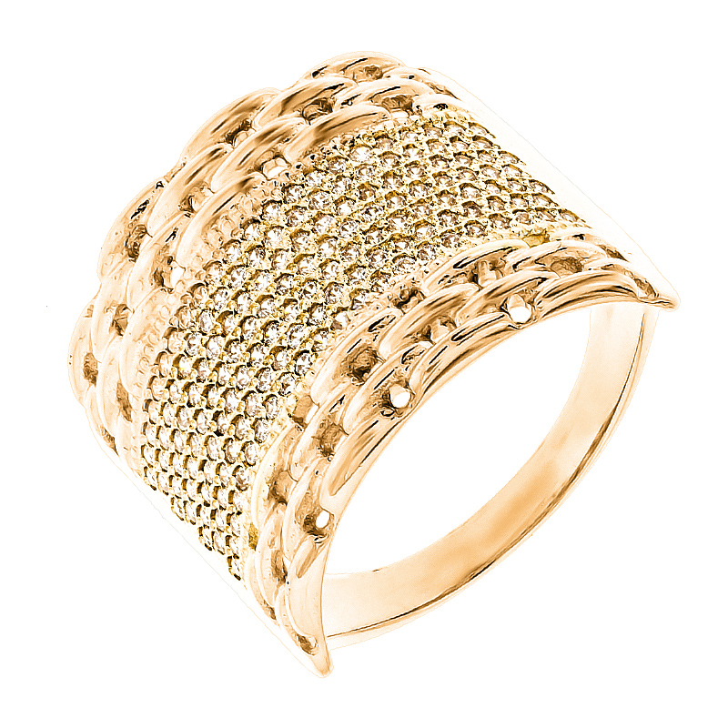 

Кольцо Diamant К3407 19.5