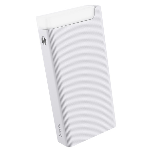 

Внешний портативный аккумулятор HOCO Jove table lamp J62 30000mAh 3USB/1Type-C, 2A White (J62W)