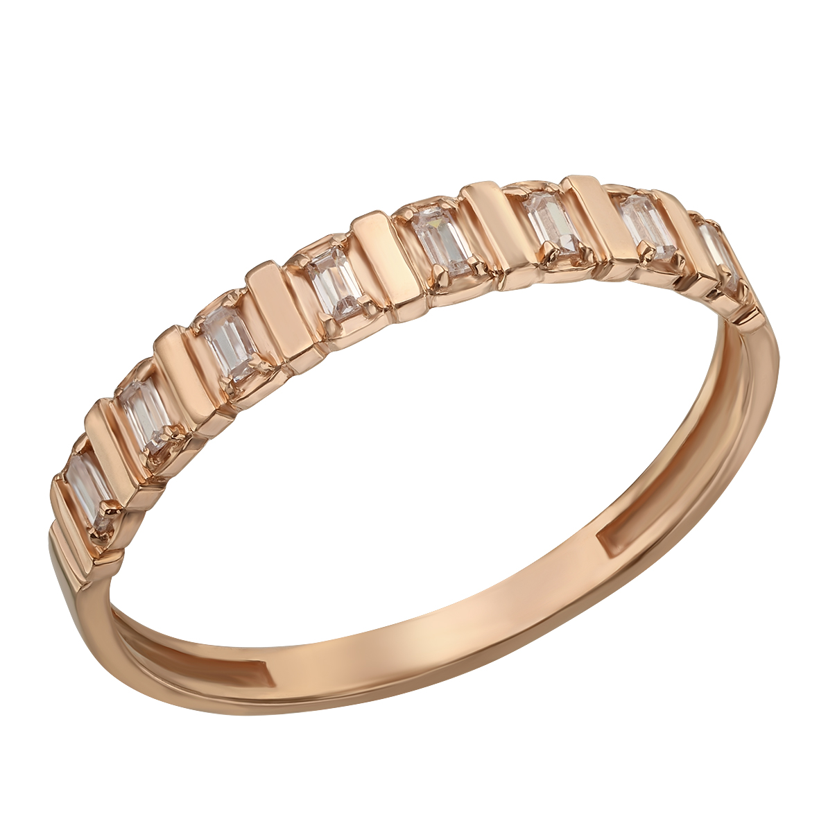 

Кольцо из красного золота с фианитами Tango Jewellery Company 380568 размер 19