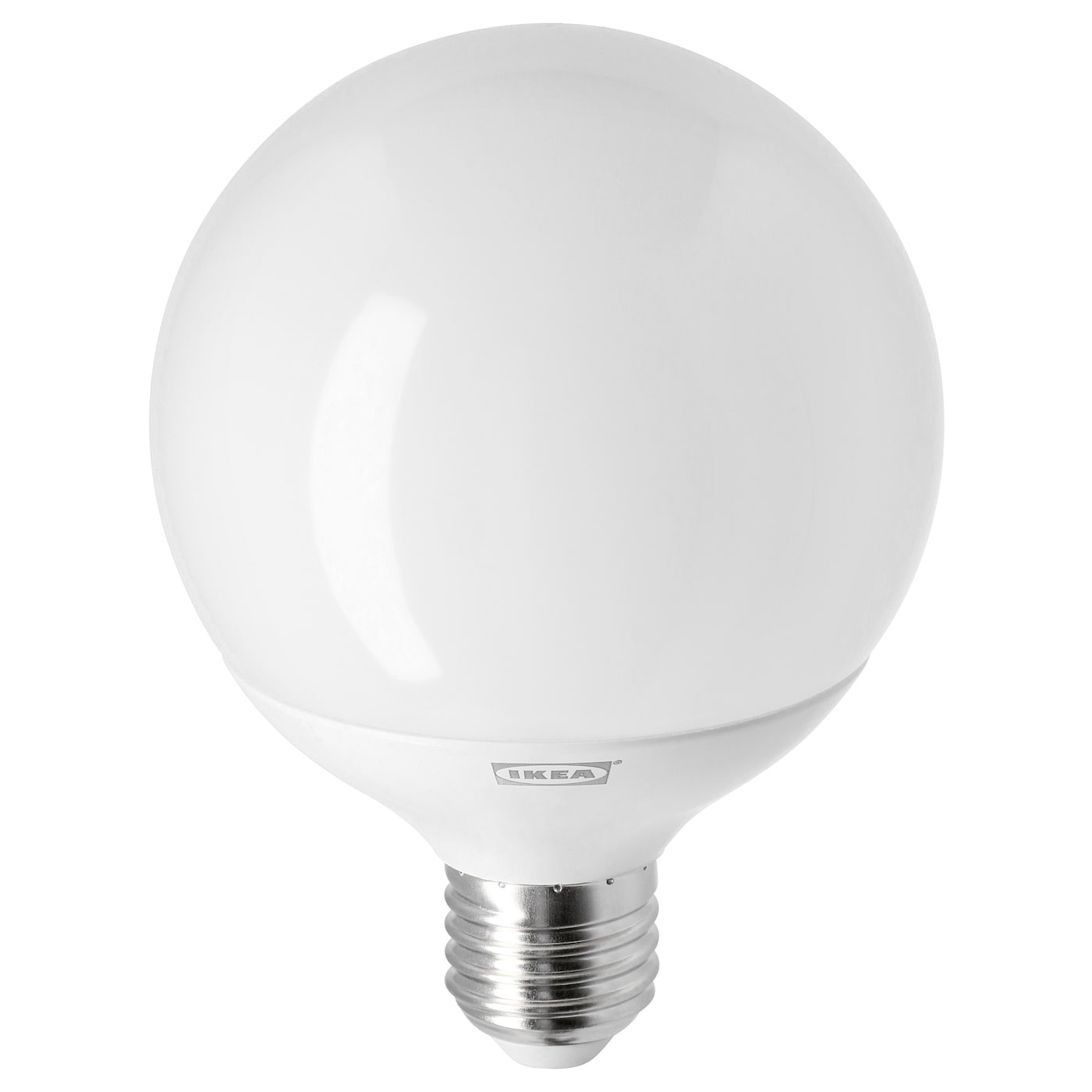 

LED лампа E27 1055 лм, тепле світло/кругла молочний LEDARE IKEA 704.386.96
