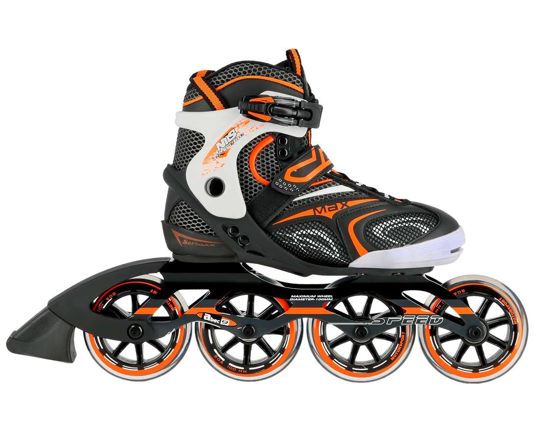 

Роликовые коньки Nils Extreme NA1060S Size 42 Black-Orange Original