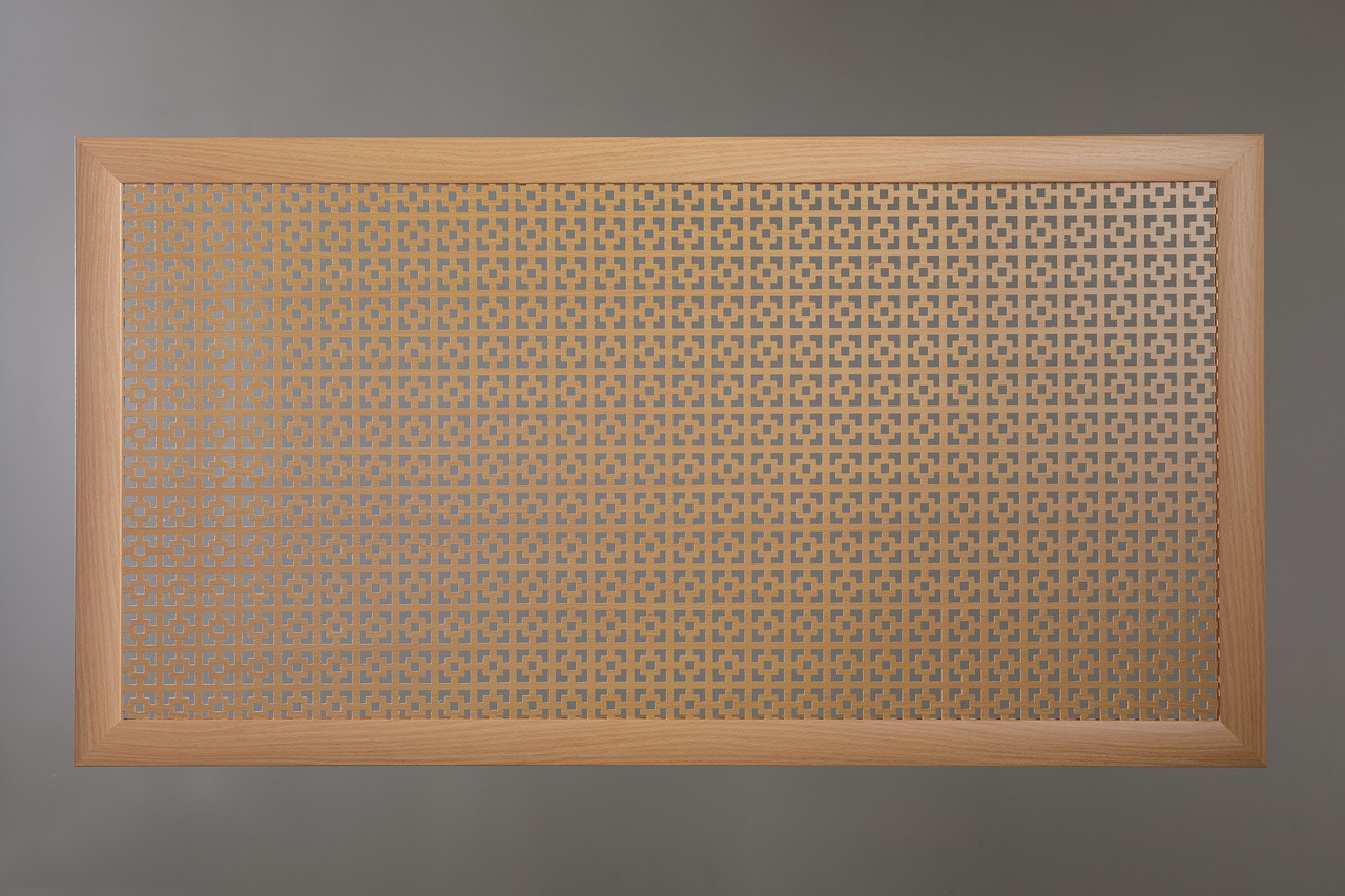 

Решетка для батареи Decorpaneli Эфес 68х128 см Бук