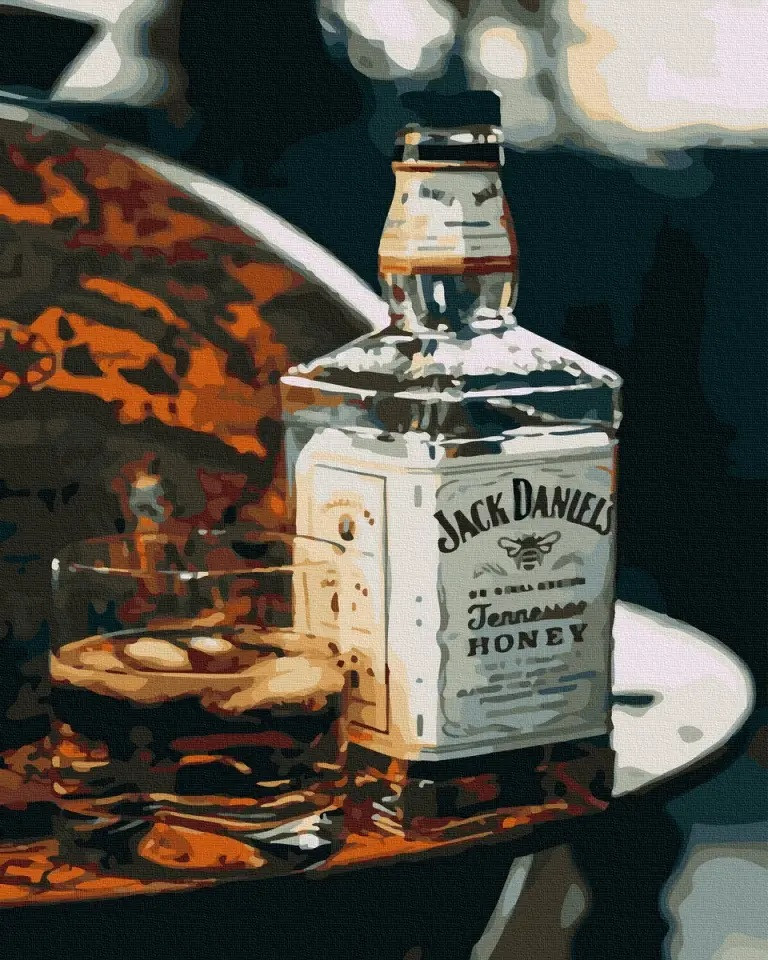 

Картина по номерам Никитошка GX41138 40*50 cм Jack Daniel’s