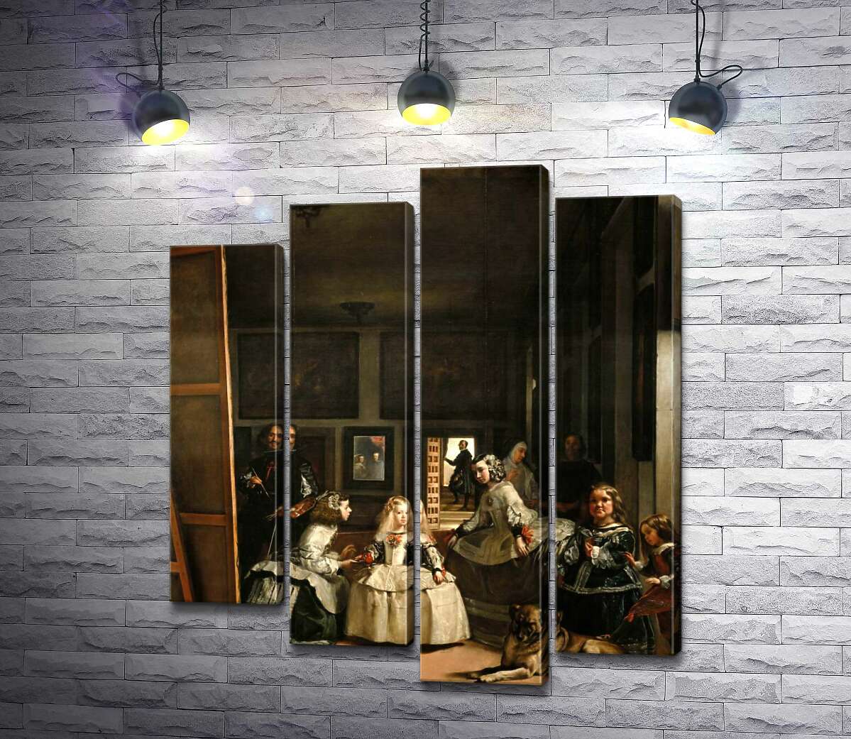 

Модульная картина ArtPoster Фрейлины (Las meninas) – Диего Веласкес (Diego Velazquez) 80x93 см Модуль №21