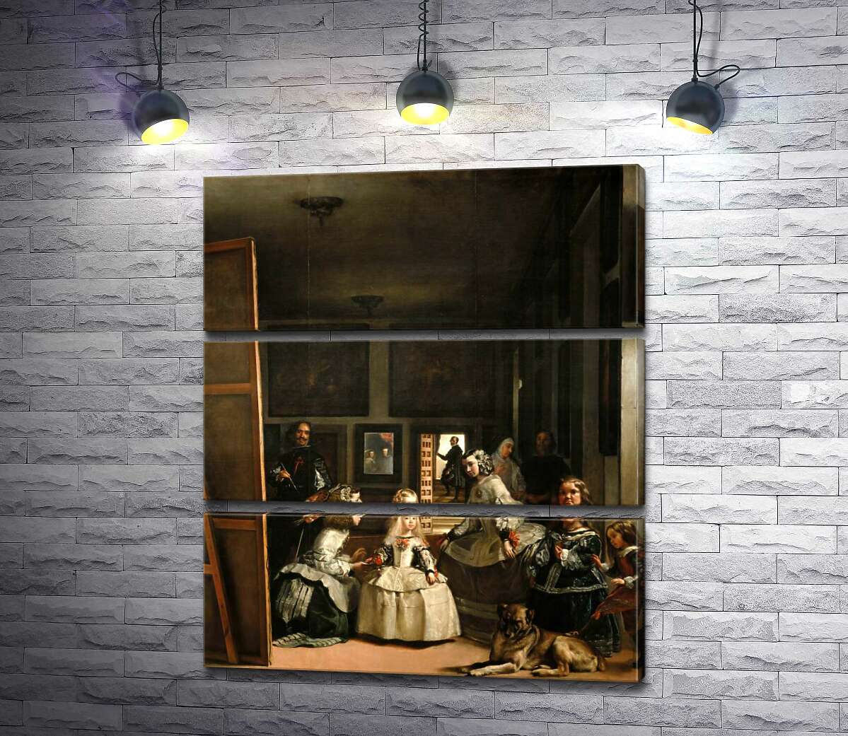 

Модульная картина ArtPoster Фрейлины (Las meninas) – Диего Веласкес (Diego Velazquez) 130x150 см Модуль №13