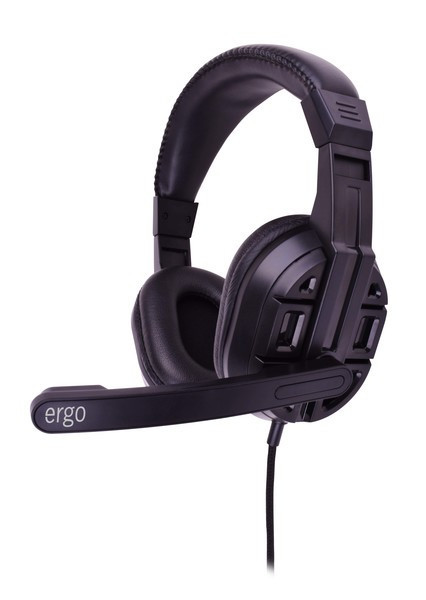 

Наушники гарнитура накладные Ergo VM-629 Black