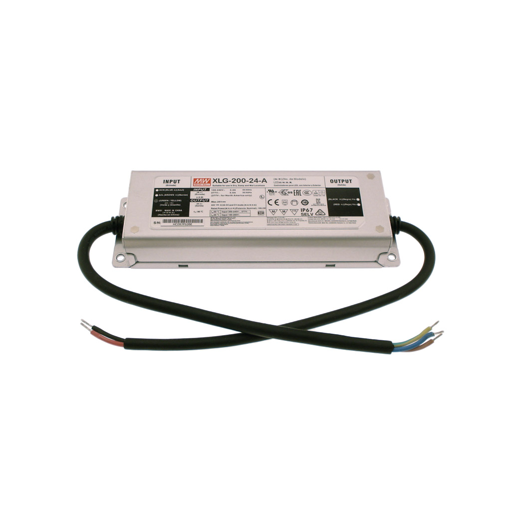 

Блок питания Mean Well XLG-200-24-A защита IP67 (art.239386)