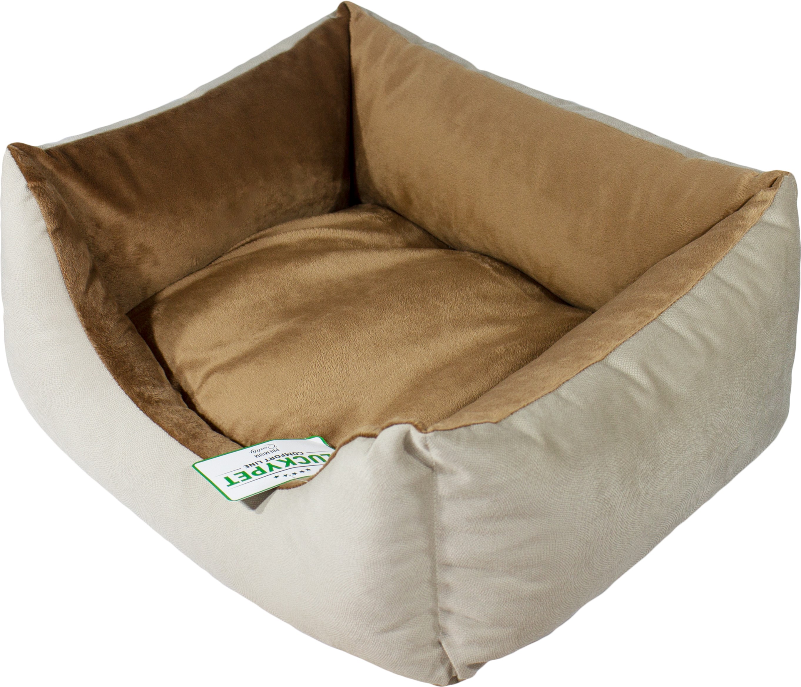 

Лежак Luсky Pet Лира №2 50х65х23 см Бежевый