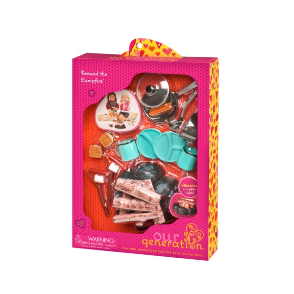 

Игрушечный набор аксессуаров для кукол Our Generation Вокруг костра (BD37254Z)