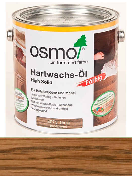 

Цветное масло с твердым воском Osmo Hartwachs-Ol Farbig 2,5 L Терра 3073 (4006850434886)