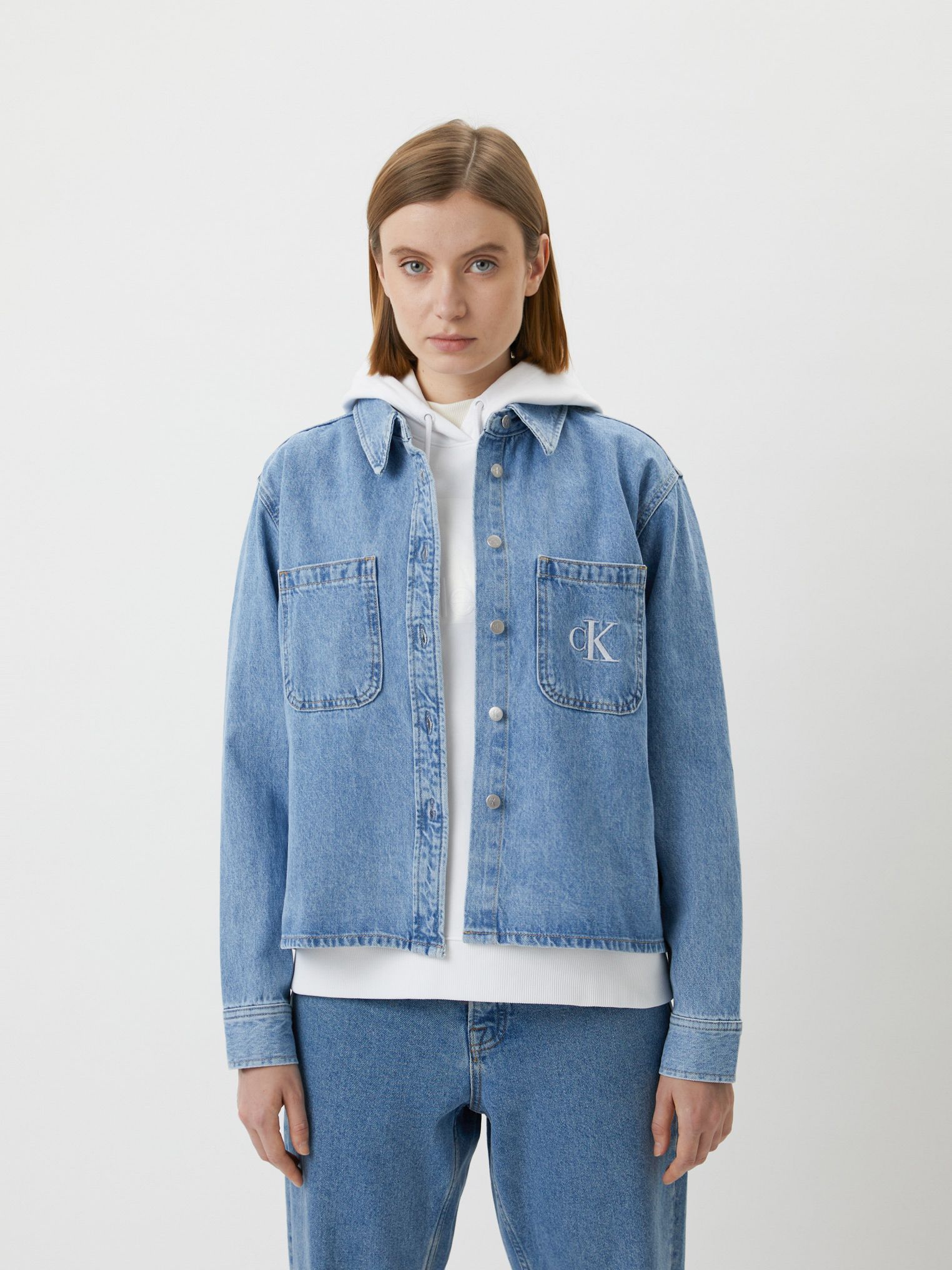 

Джинсовая куртка Calvin Klein Jeans Cropped Dad Shirt Jacket J20J217820-1A4  Denim Medium, Джинсовая куртка Calvin Klein Jeans Cropped Dad Shirt Jacket J20J217820-1A4 XS Denim Medium