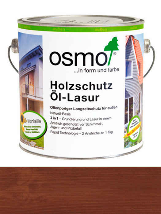 

Защитное масло-лазурь Osmo Holzschutz-Lasur 0,75 L Палисандр 727 (4006850102402)