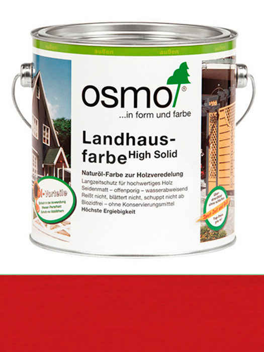 

Защитное цветное не прозрачное масло Osmo Landhausfarbe 0,125 L Красно-коричневая 2311 (os_48)