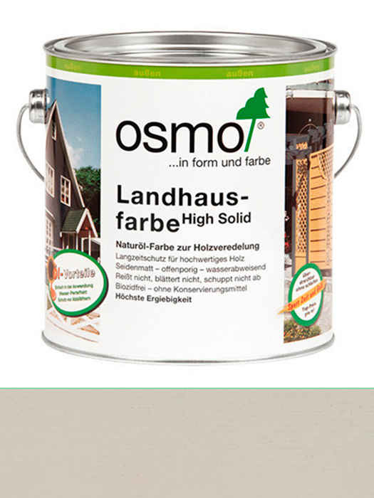 

Защитное цветное не прозрачное масло Osmo Landhausfarbe 0,125 L Светло-серая 2708 (os_57)