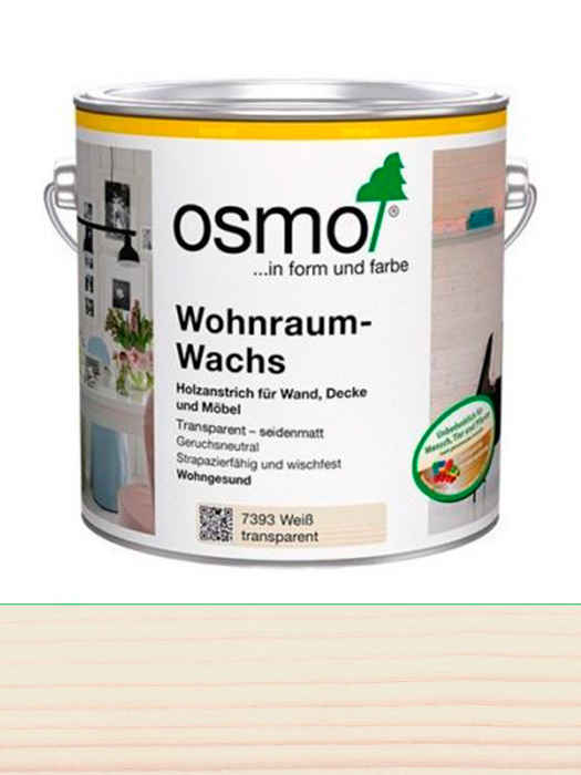 

Воск Osmo WOHNRAUM-WACHS 0,75 L Белый прозрачный 7393 (4006850735730)