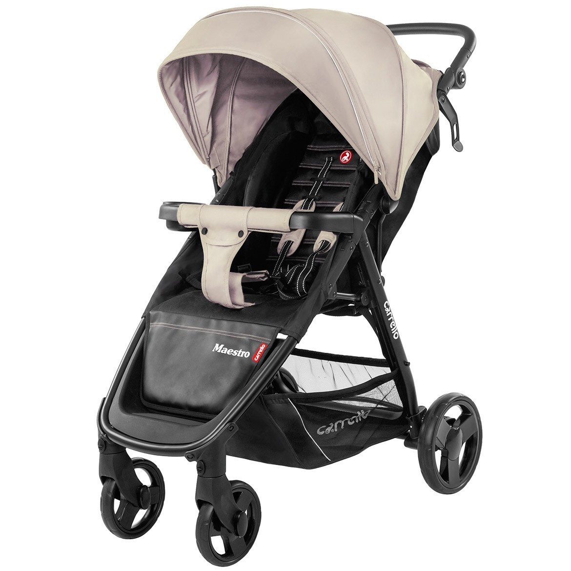 

Прогулочная коляска CARRELLO Maestro CRL-1414 Sand Beige | Карелло Маэстро бежевая + дождевик