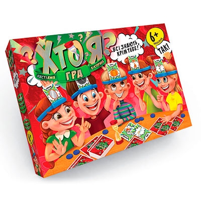 

Игра настольная большая Кто я укр НІМ-01-02
