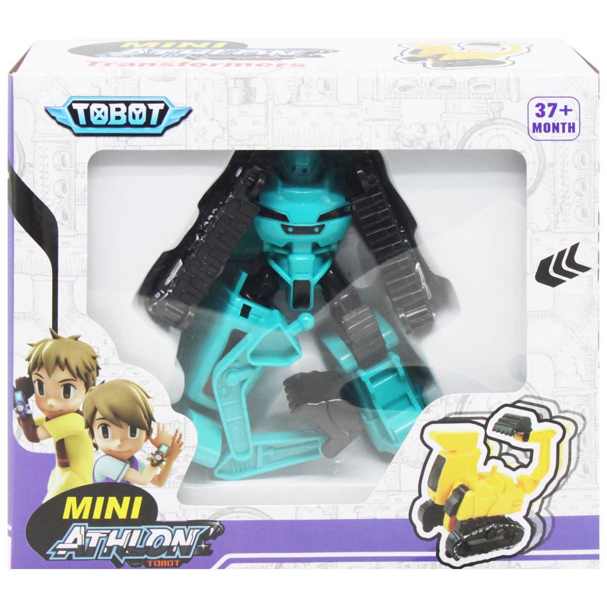 

Робот трансформер Y.T.W.J ТОБОТ MINI 1916 для мальчиков бирюзовый вид 25 (181071)