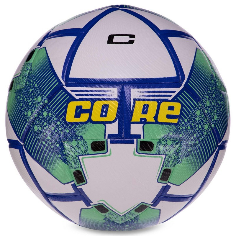 

Мяч футбольный Core Sprinter №5 Hybrid Shiny 3136 White-Green-Blue