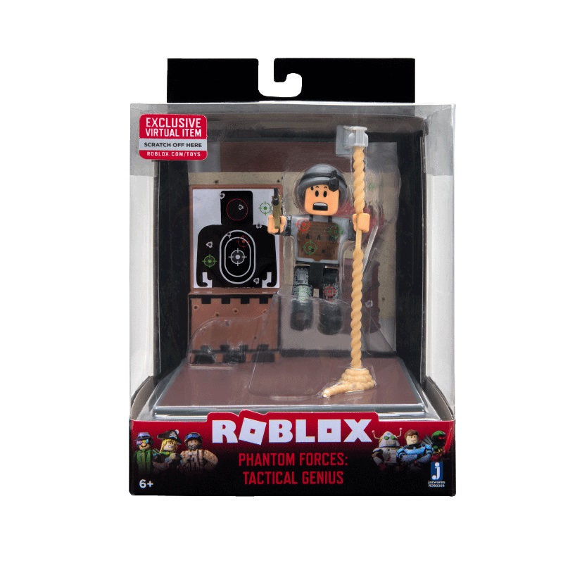 

Роблокс игровая фигурка Desktop Series Phantom Forces: Tactical Genius W7 Jazwares Roblox (ROB0309)