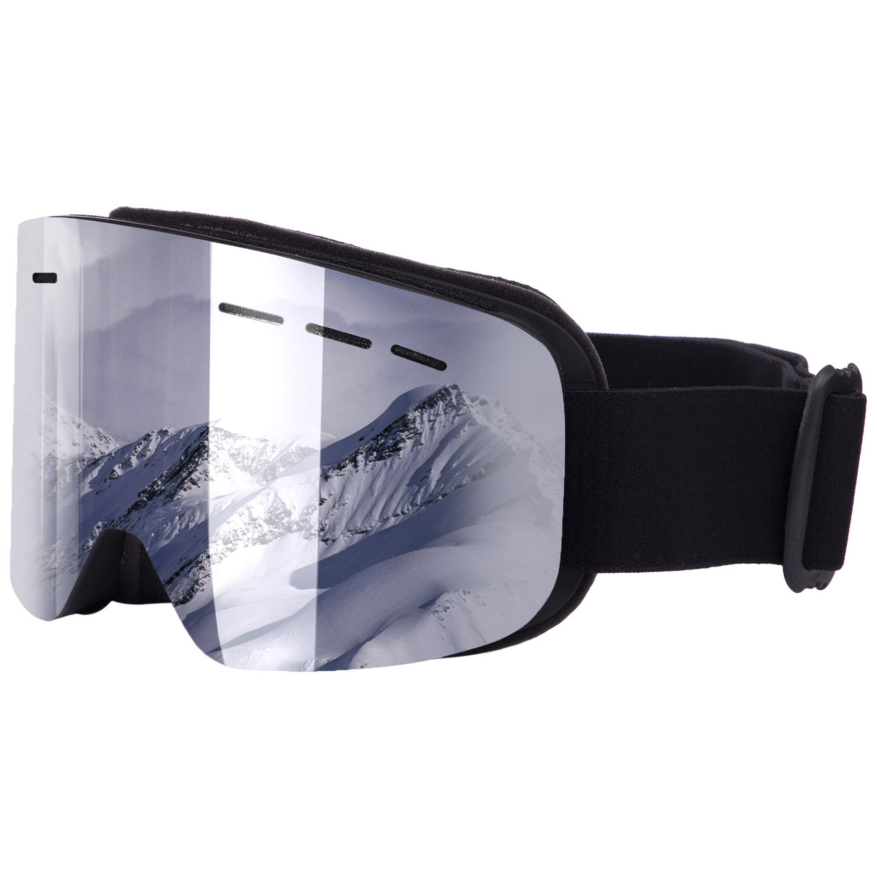 

Маска горнолыжная Sposune Scout Sprinter 028 Black-Silver