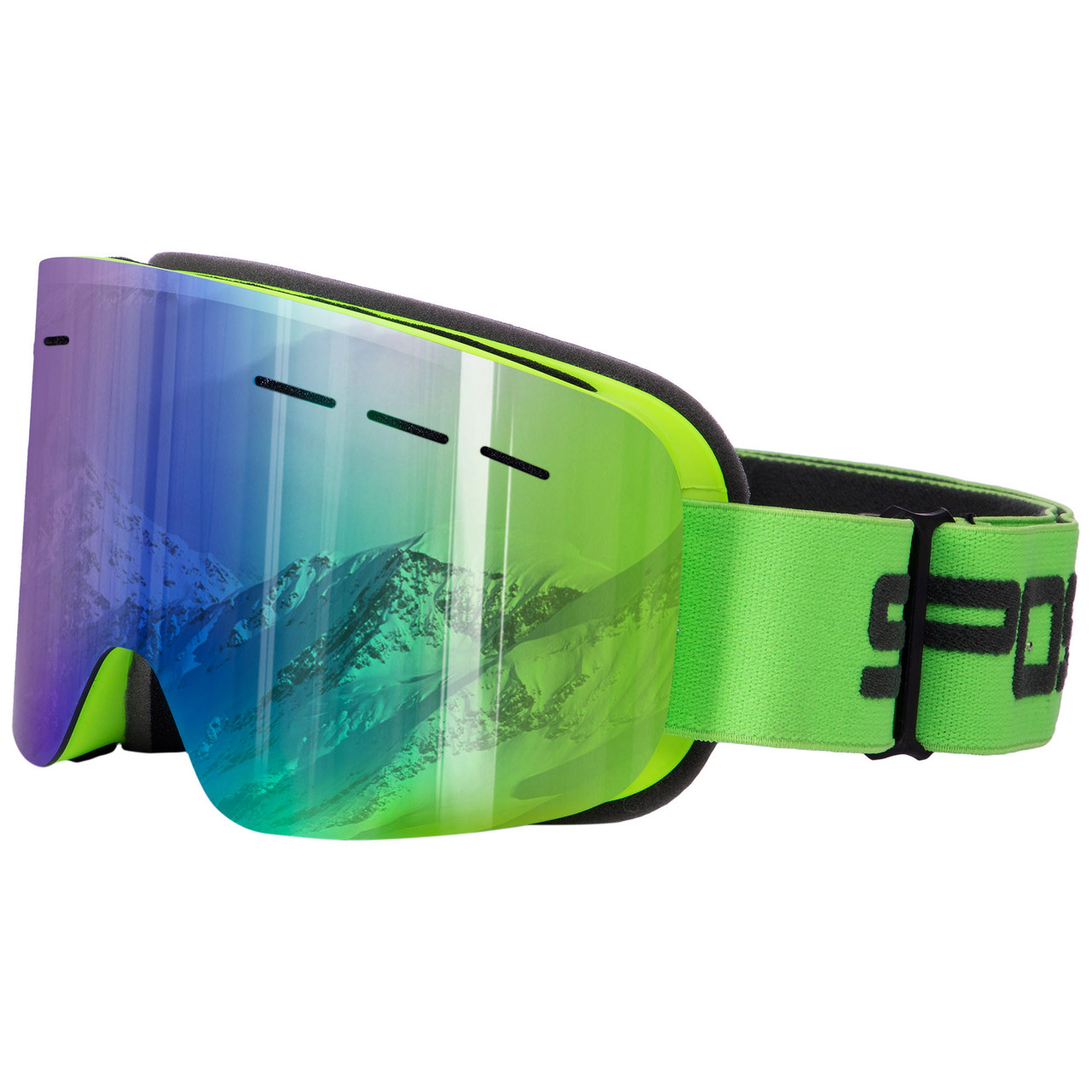 

Маска горнолыжная Sposune Scout Sprinter 028-1 Neon Green