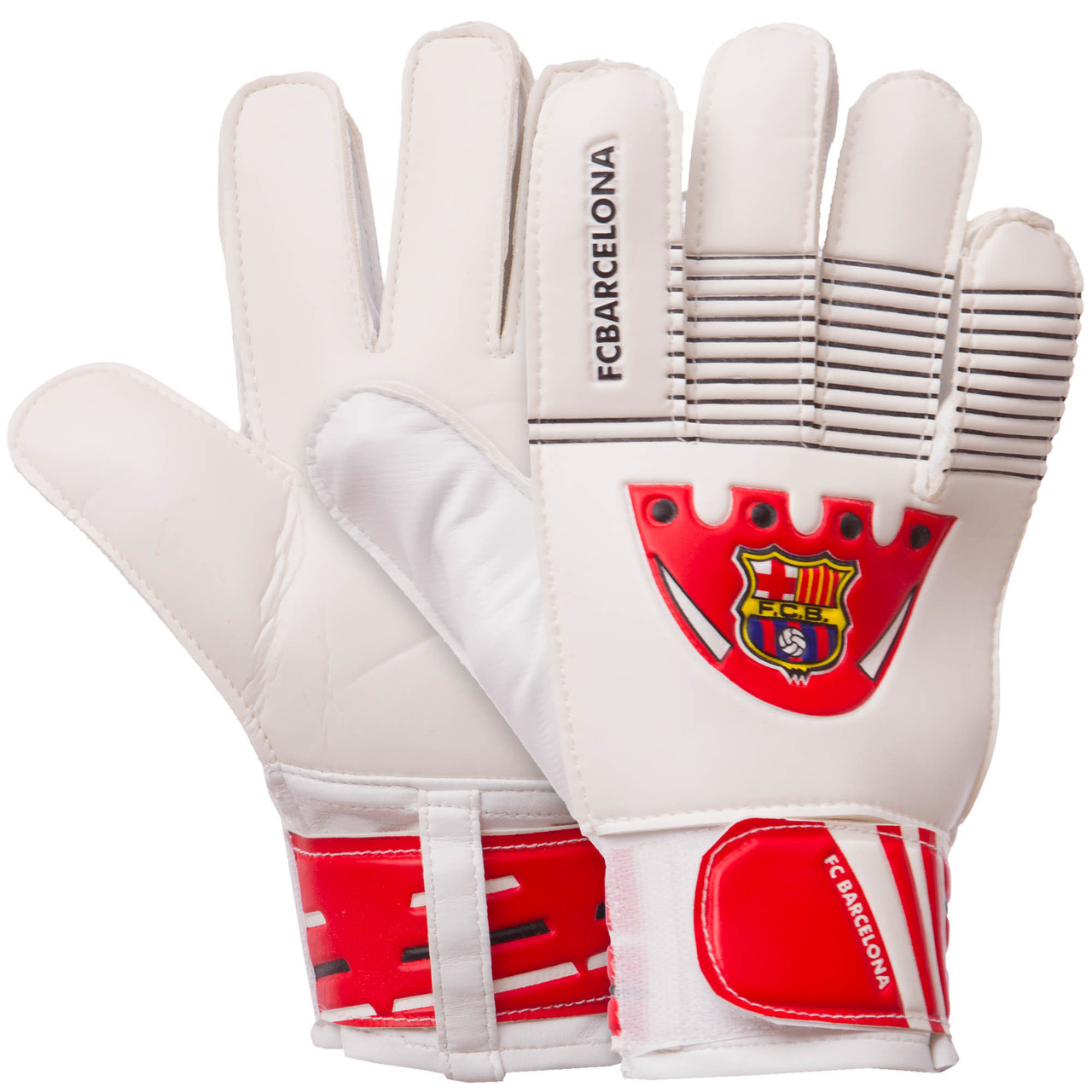 

Перчатки вратарские детские Profi Barcelona Sprinter 0029-05 размер 6 White-Red