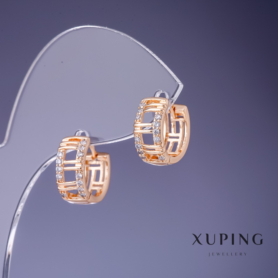 

Серьги Xuping 6х14мм "позолота 18К", ida25043