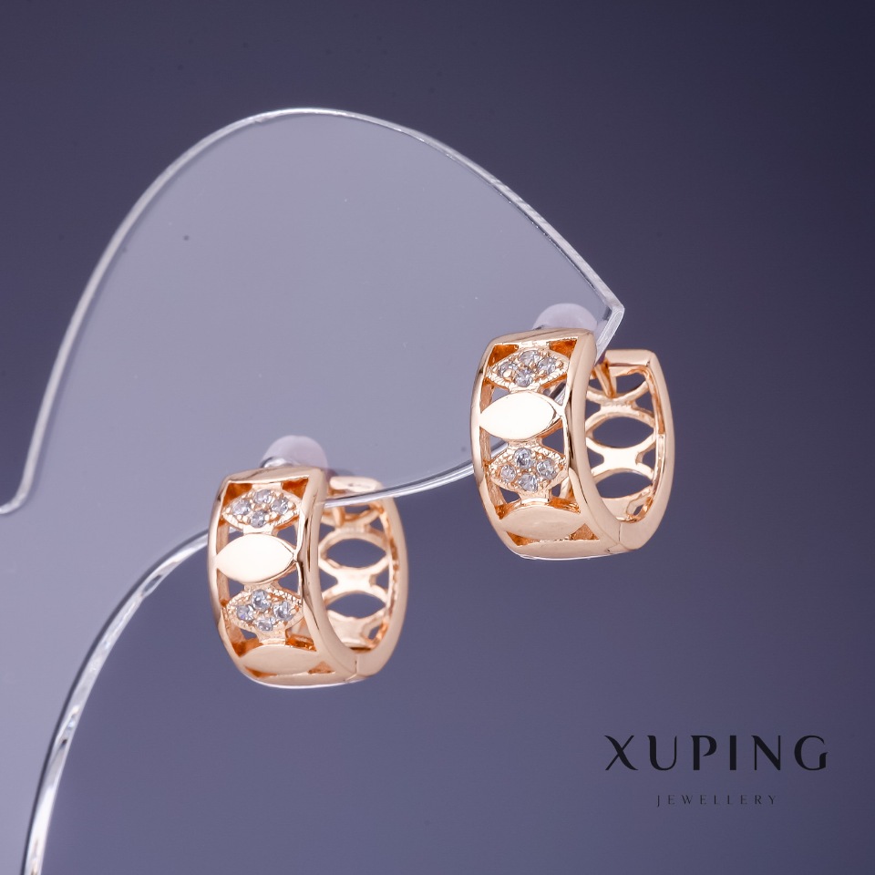 

Серьги Xuping 14х7мм "позолота 18К", ida25482