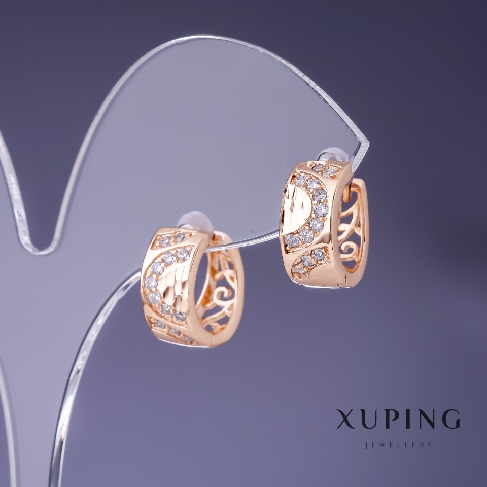 

Серьги Xuping 14х7мм "позолота 18К", ida25503