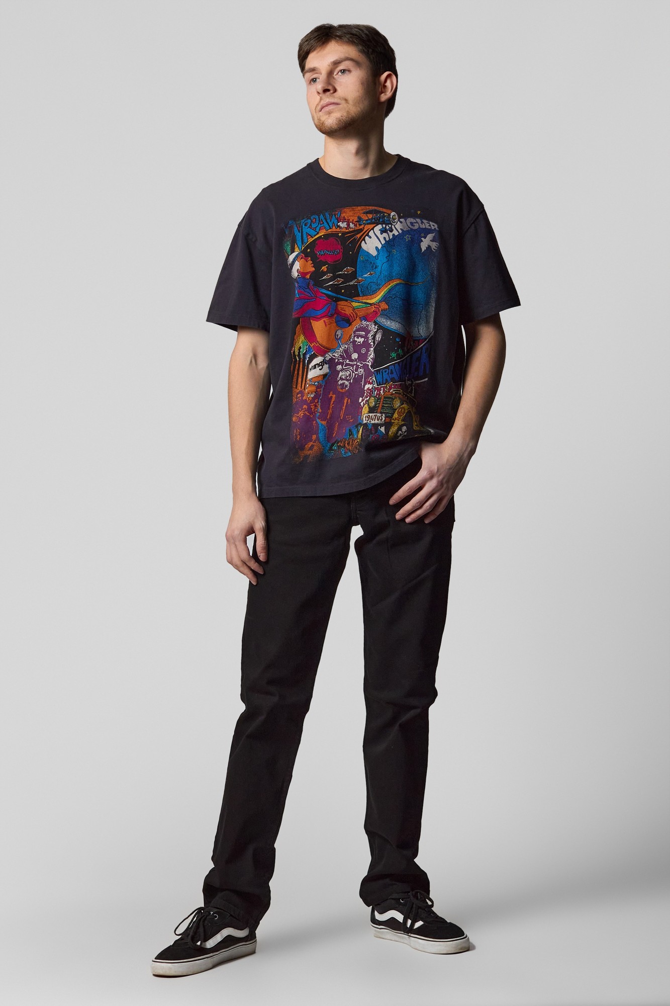 

Футболка Wrangler 70´S Tee Vintage Fit Черный -00, Футболка Wrangler 70´S Tee Vintage Fit Черный S-00