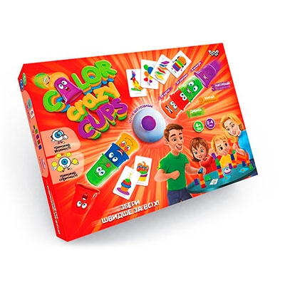 

Настольная игра развлекательная Color Crazy Cups укр CCC-01-01U