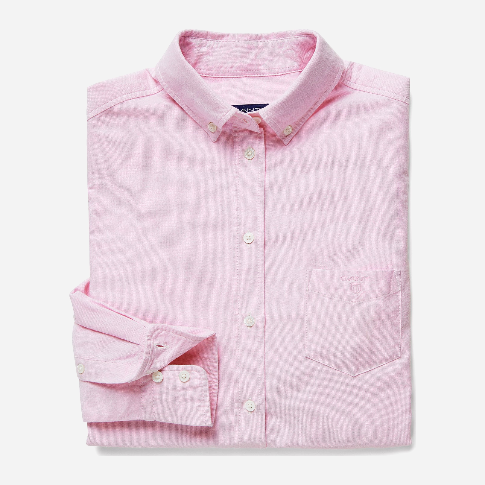 Акція на Сорочка GANT Oxford Shirt 432491 40 Pastel Pink від Rozetka