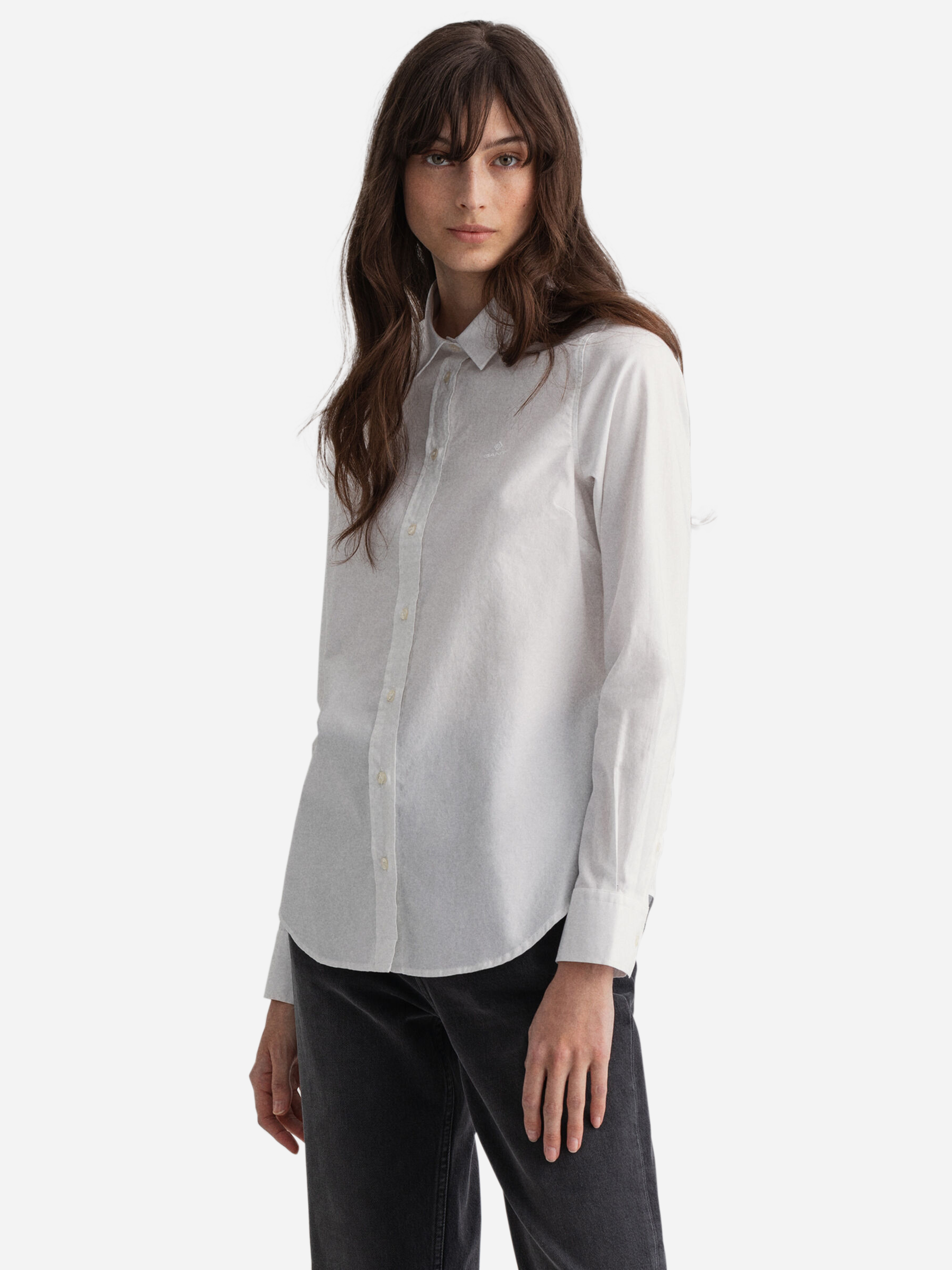 

Рубашка GANT Solid Stretch Broadcloth Shirt 4350022  White, Рубашка GANT Solid Stretch Broadcloth Shirt 4350022 38 White