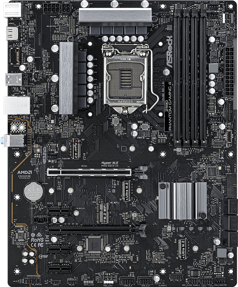 

Материнская плата ASRock Z590 Phantom Gaming 4 (s1200, Intel Z590, PCI-Ex16)