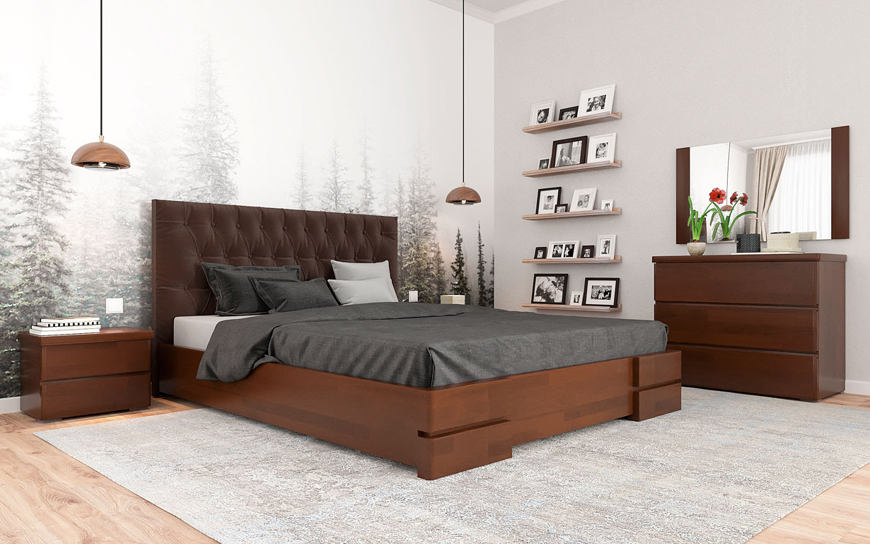 

Кровать Камелия ромб с механизмом 160х200 см. Arbor Drev